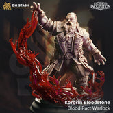 Korgrin Bloodstone - Blood Pact Warlock 3D-printed model